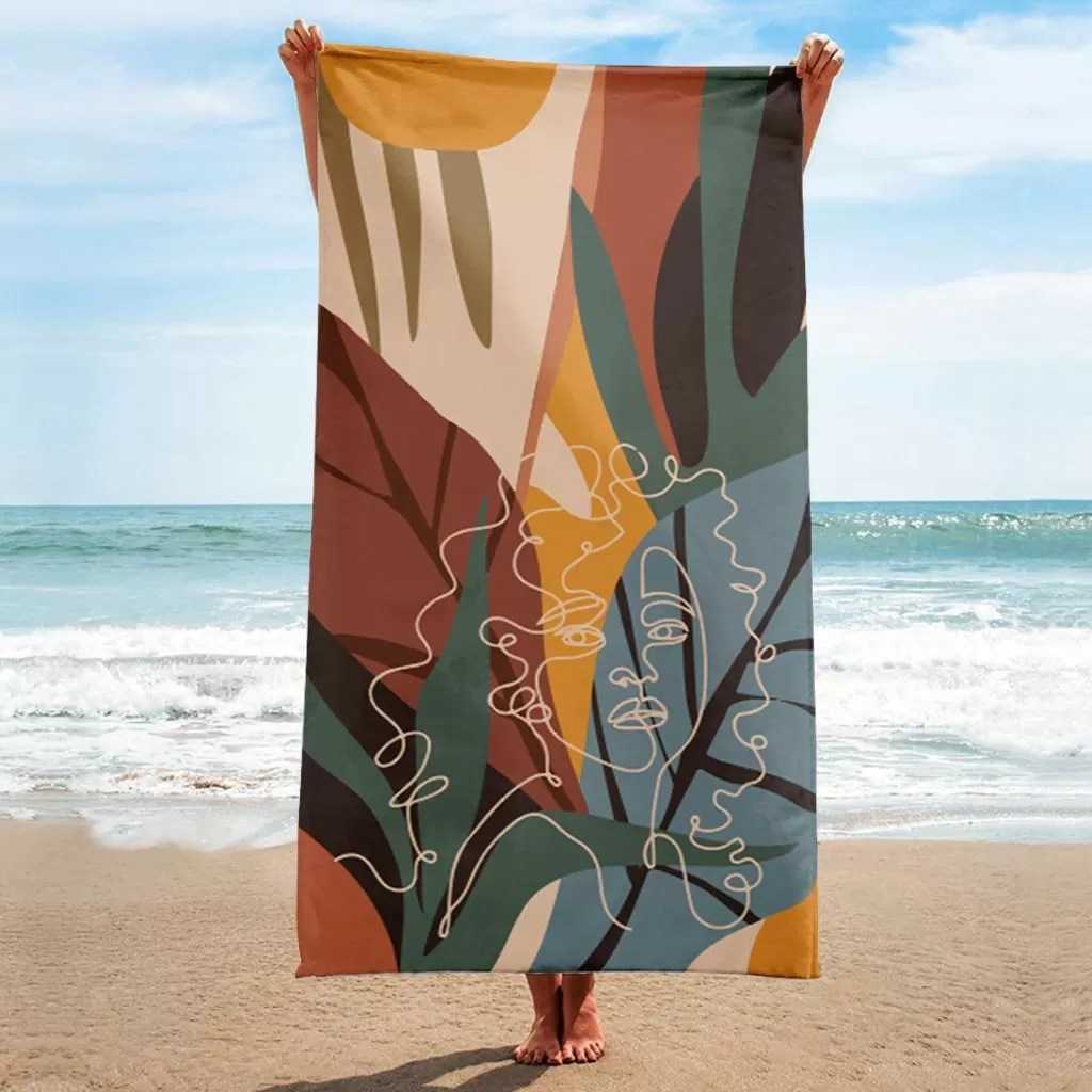 Serviette de Plage XL Curly Hair