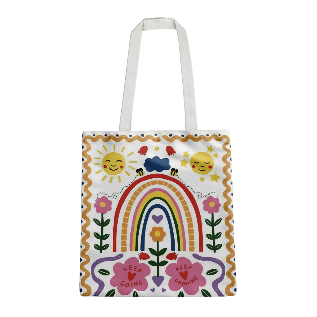 Tote Bag L Keep Growing