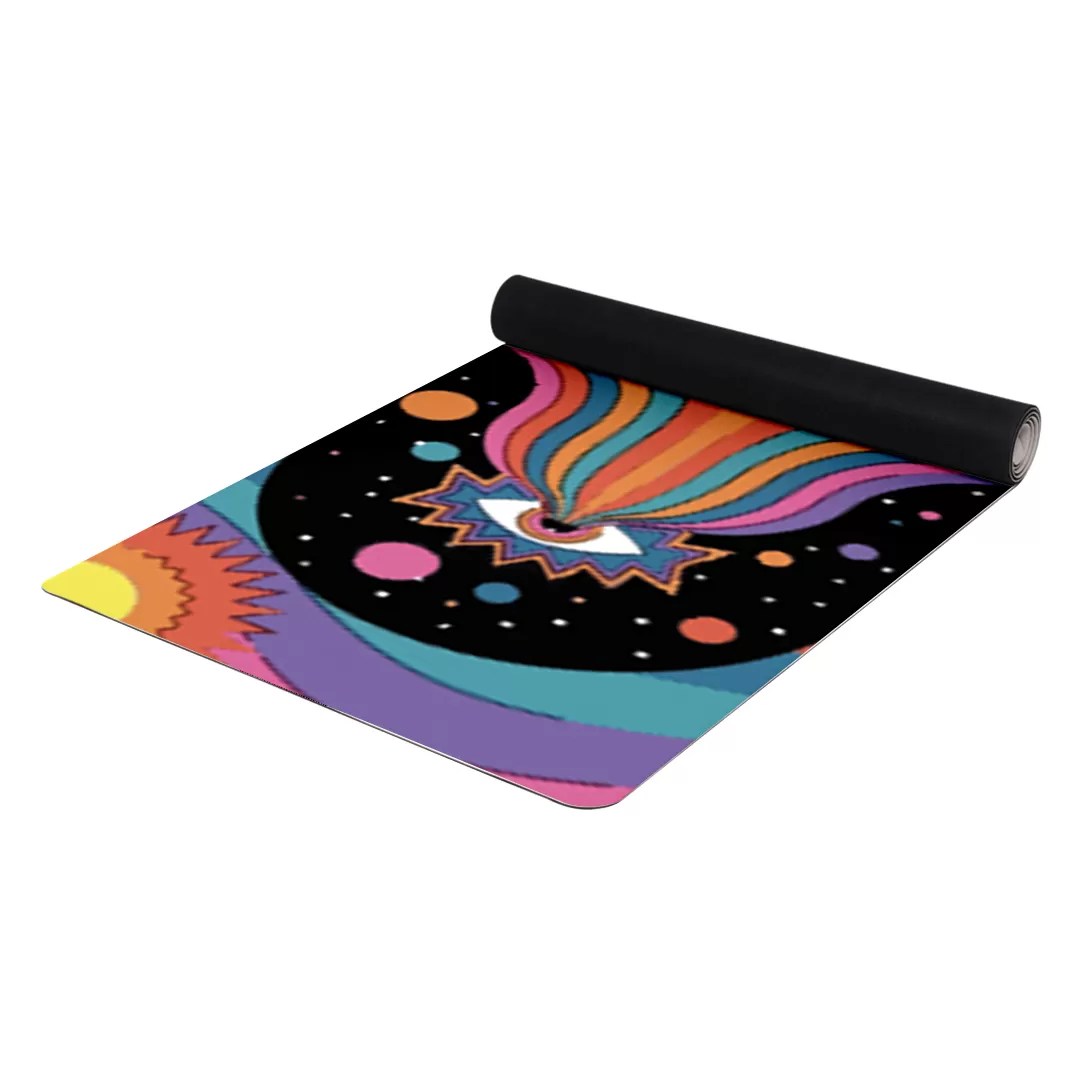 Tapis Yoga Colorful Eye