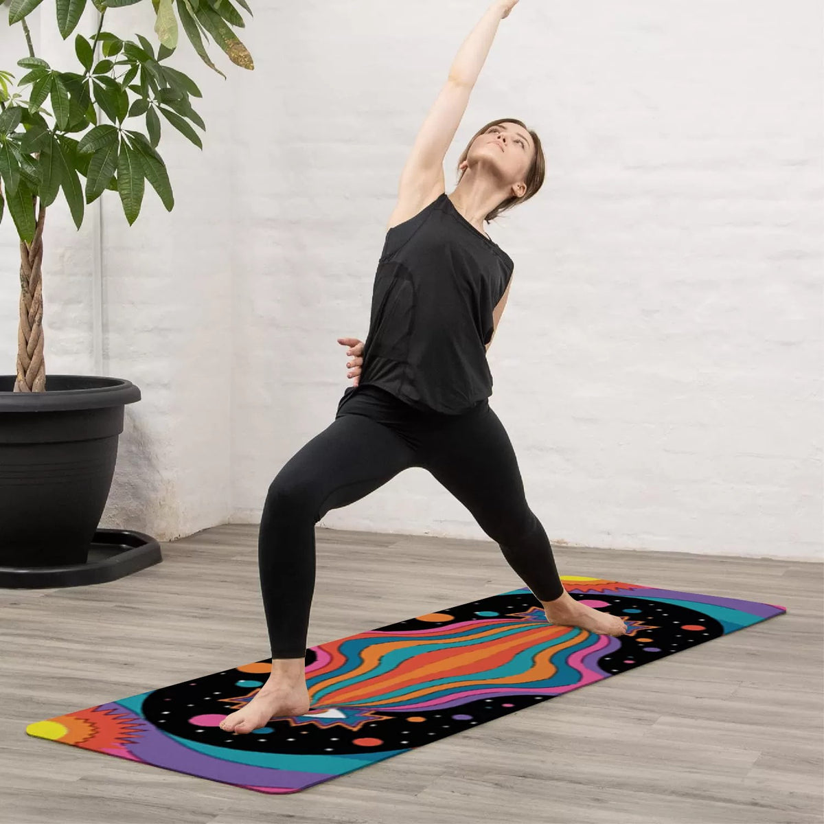 Tapis Yoga Colorful Eye