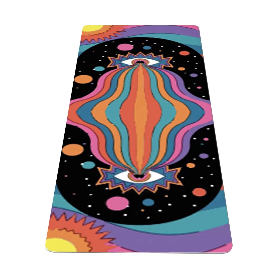Tapis Yoga Colorful Eye