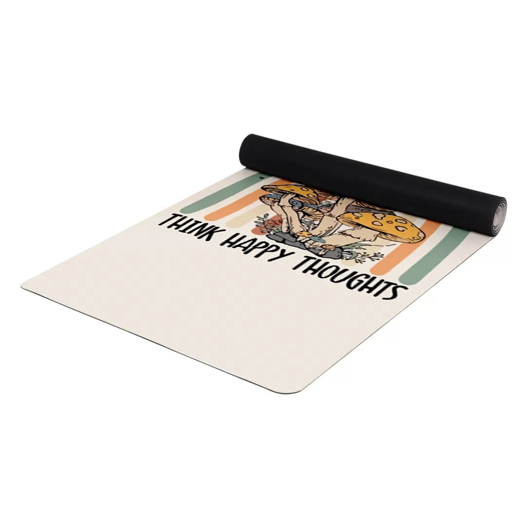 Tapis Yoga Think Happy Thoughts