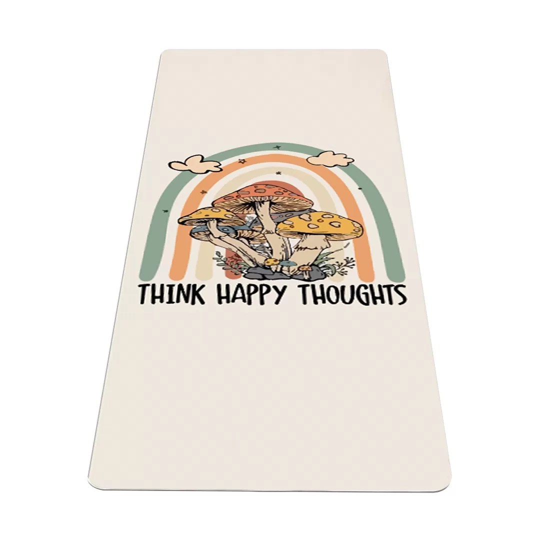 Tapis Yoga Think Happy Thoughts