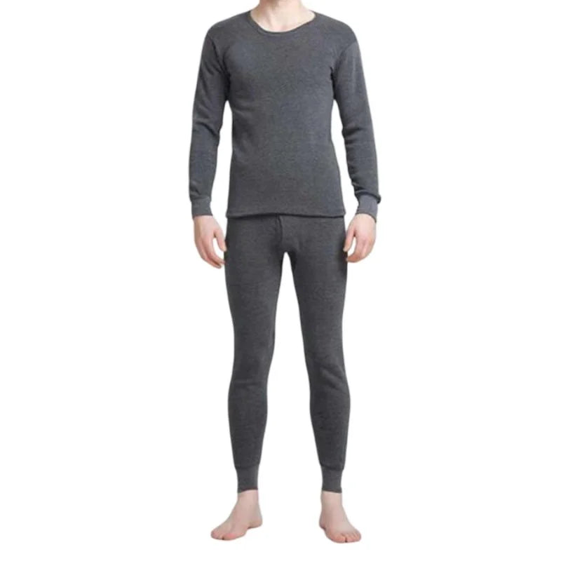 Tenue sous-vêtement Homme Gris (pantalon – pull)