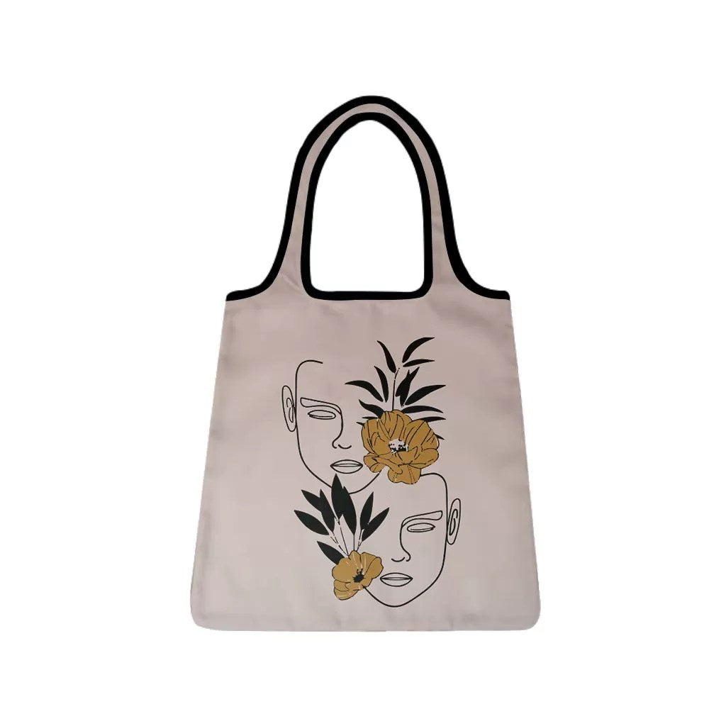 Tote Bag Bold Two Faces