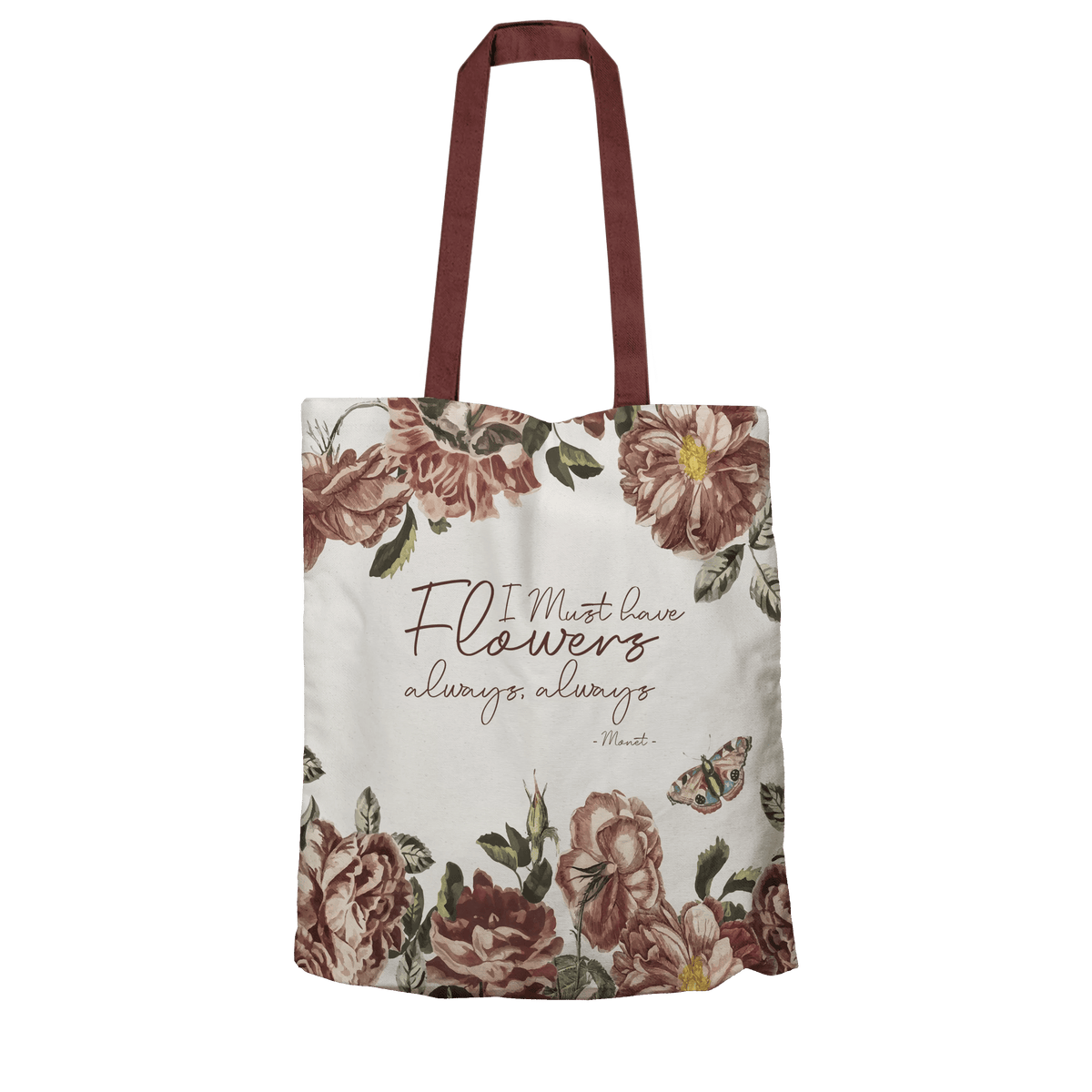 Tote Bag L Flowers