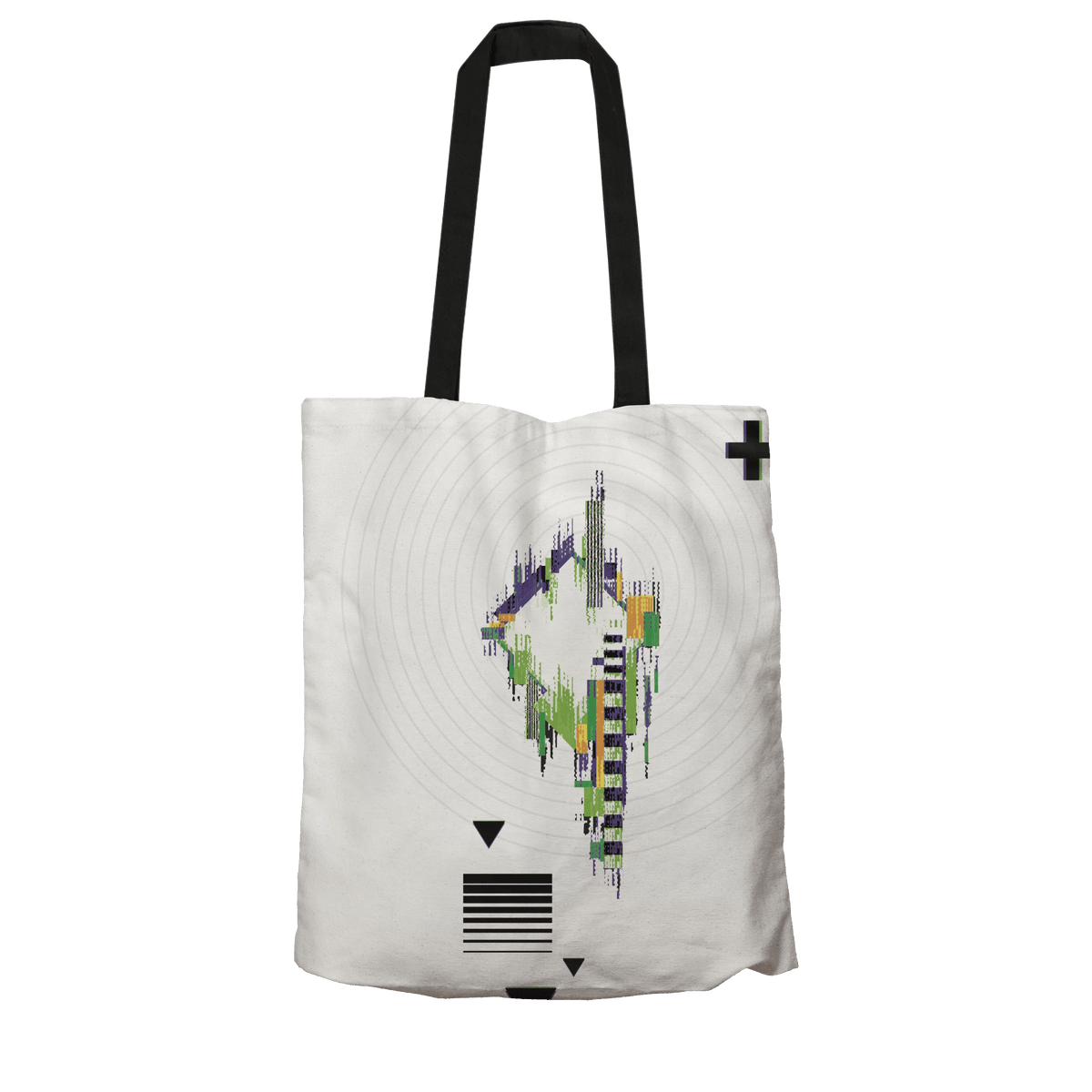 Tote Bag L Glitch