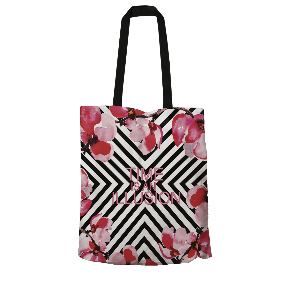 Tote Bag L Time Is An Illusion