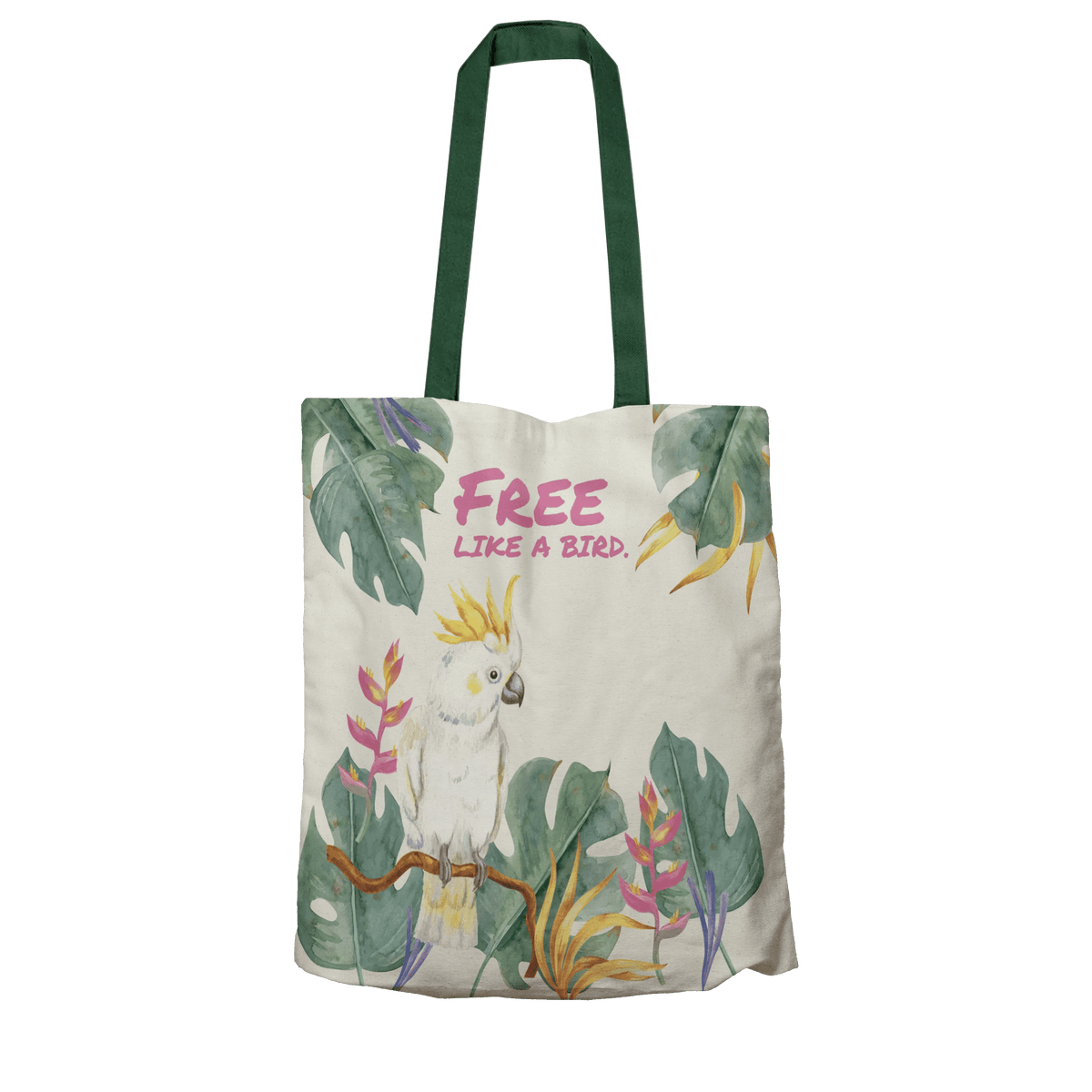 Tote Bag L Free Like A Bird