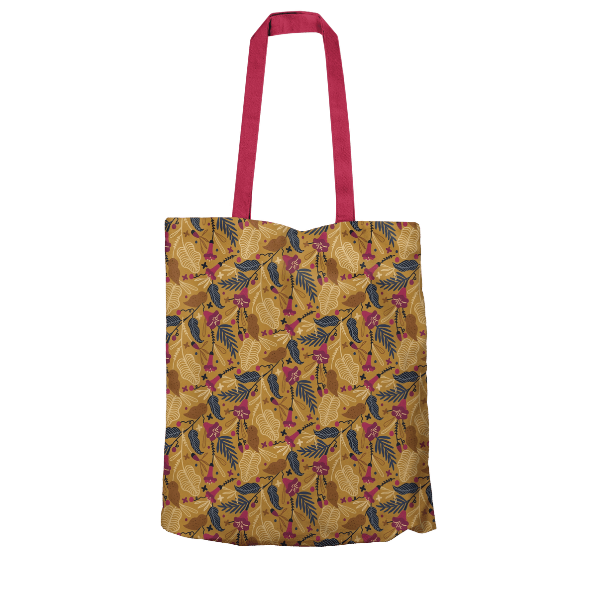 Tote Bag L Smell The Flowers Pink