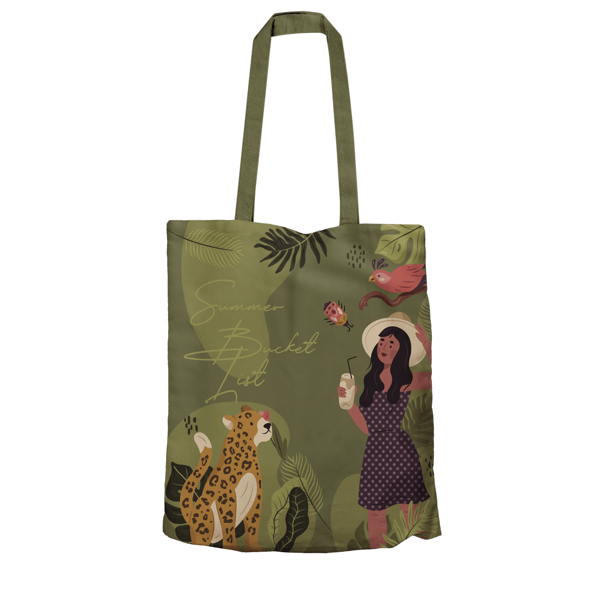 Tote Bag L Tiger