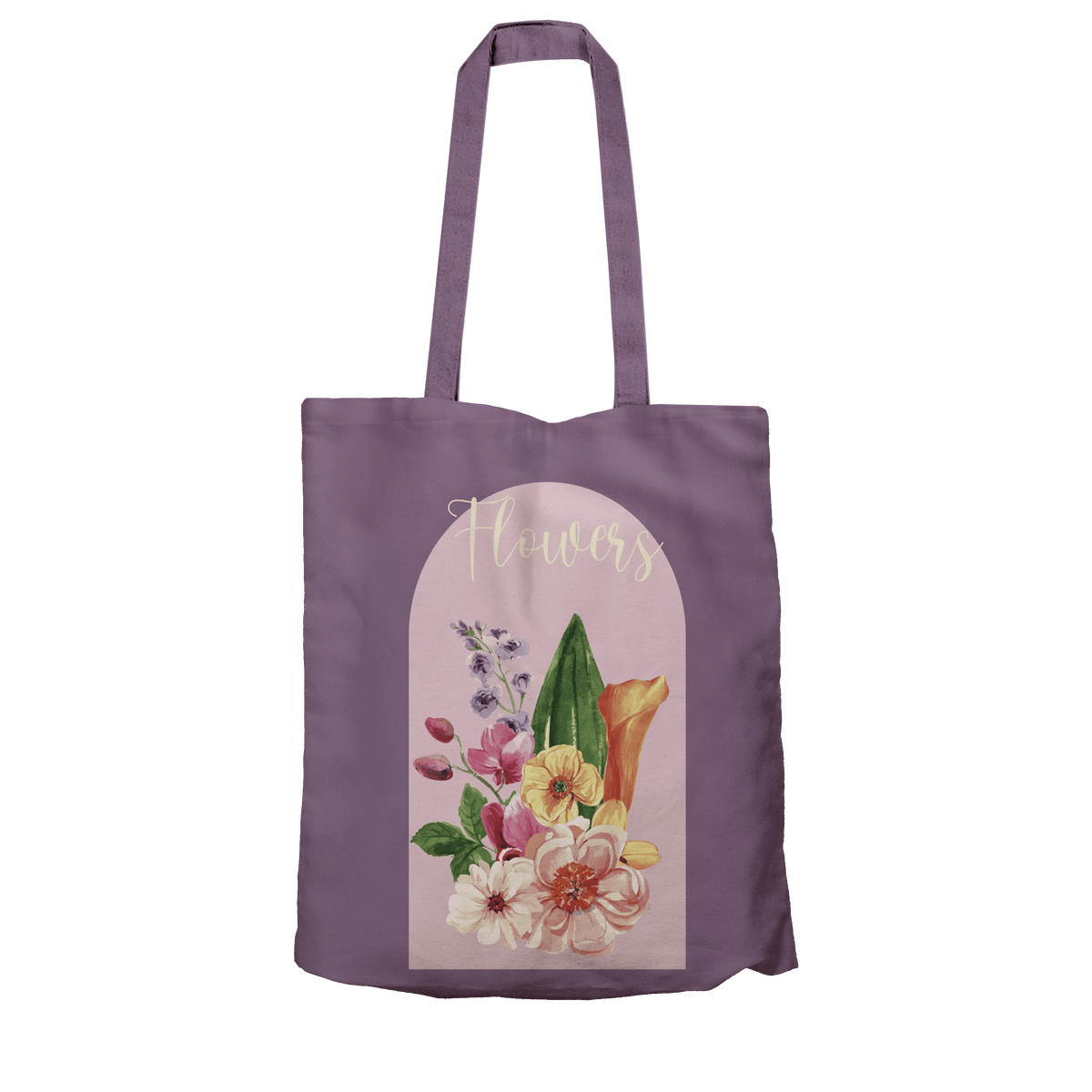Tote Bag L Flowers