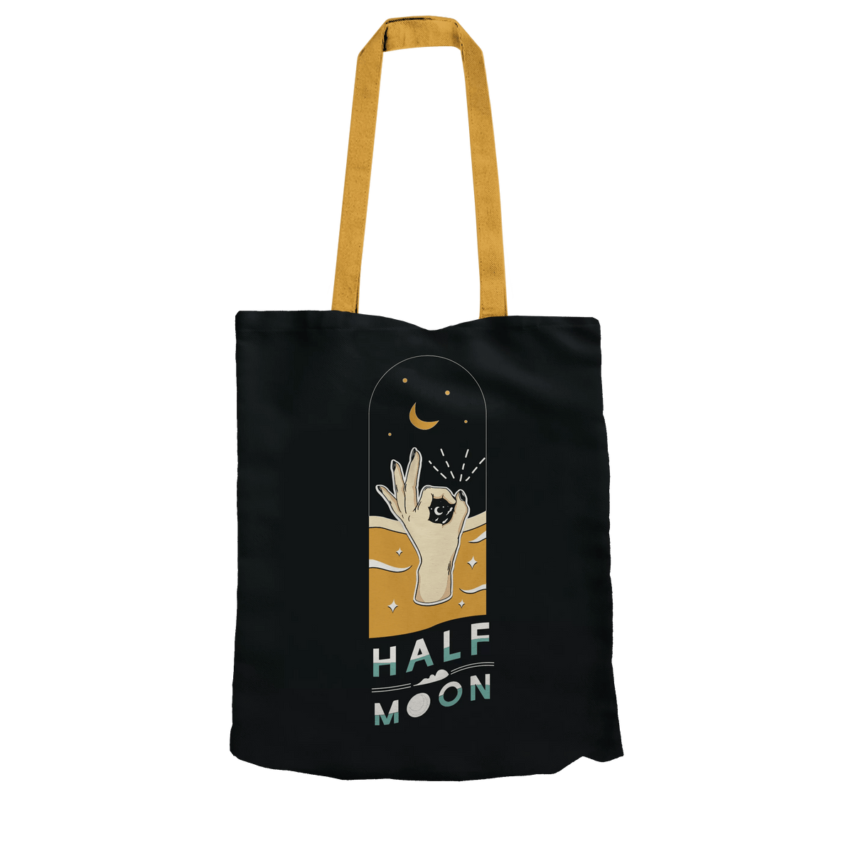 Tote Bag L Half Moon