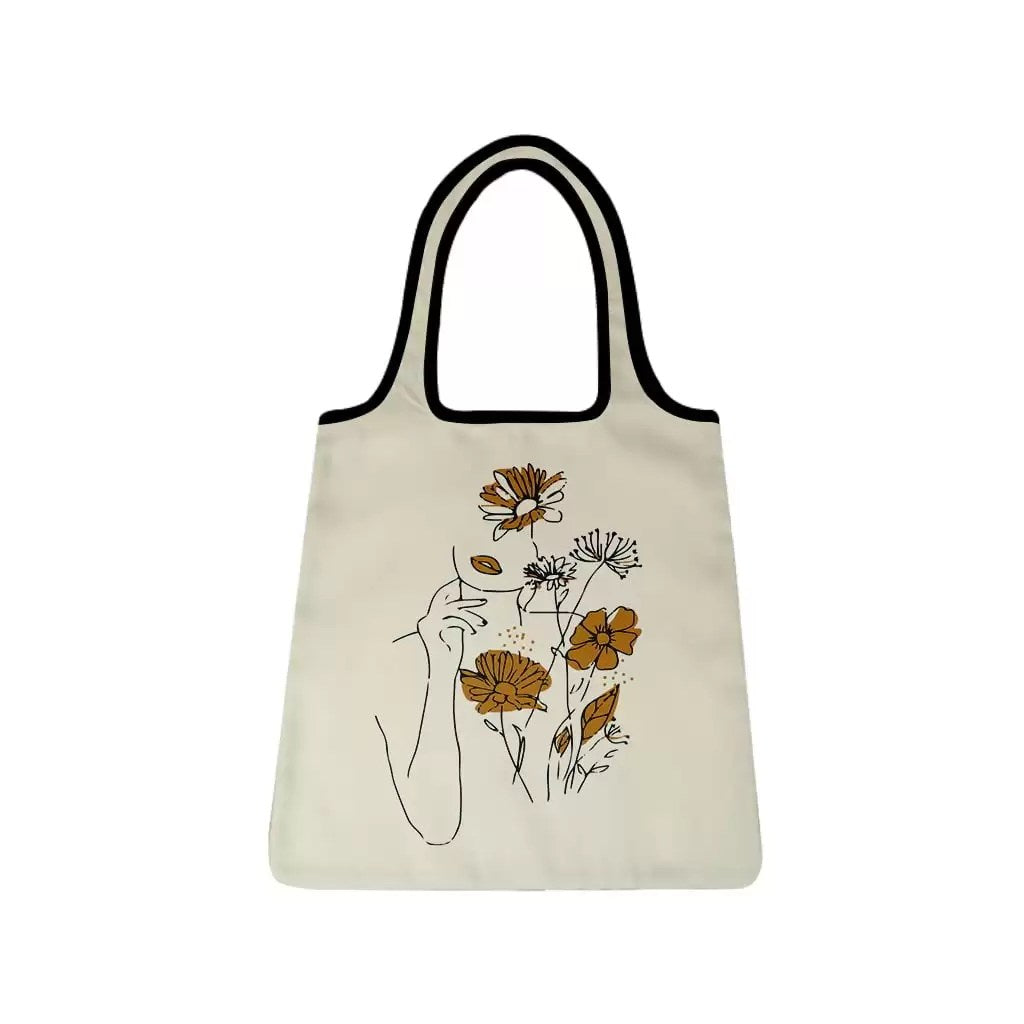 Tote Bag Bold Flora Lady Camomille