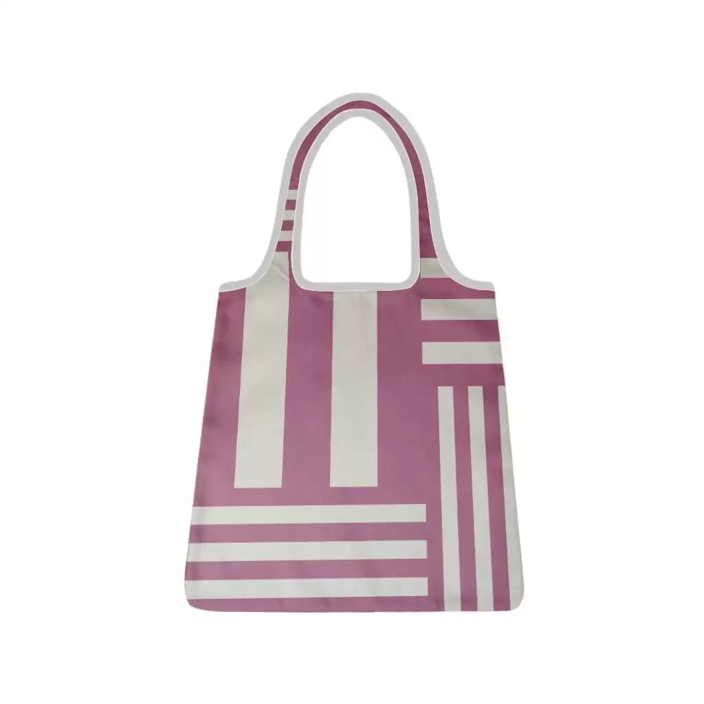 Tote Bag Bold Prada Style Pink