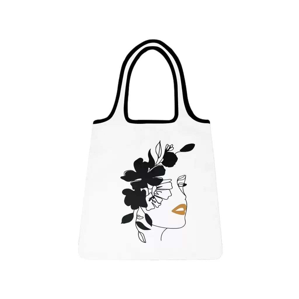 Tote Bag Bold Point Woman Black