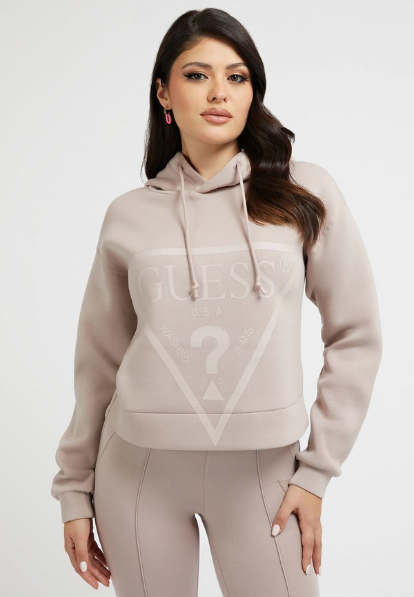 NEW ALISA - Sweat à capuche - beige