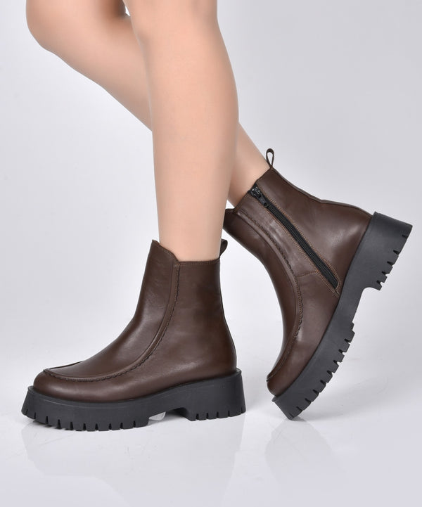 Bottes CRB Cuir Femme B32
