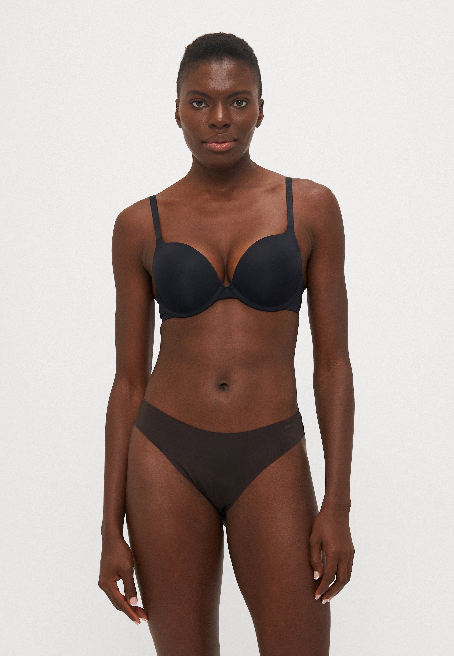 INVISIBLE BRIEF 3 PACK - Slip - dark brown/nude/white