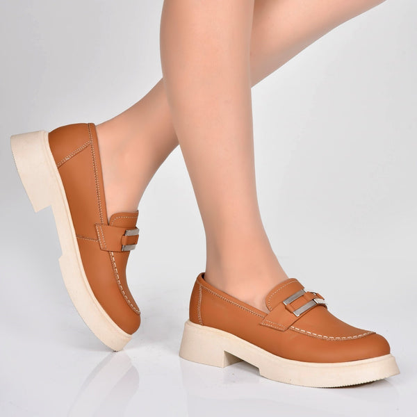 Derbies Femme Cuir B9
