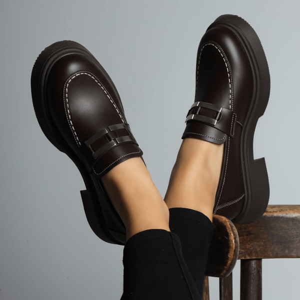 Derbies Femme Cuir B9