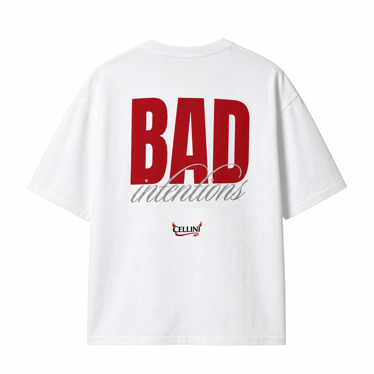 T-shirt Oversize CELLINI – BAD INTENTIONS