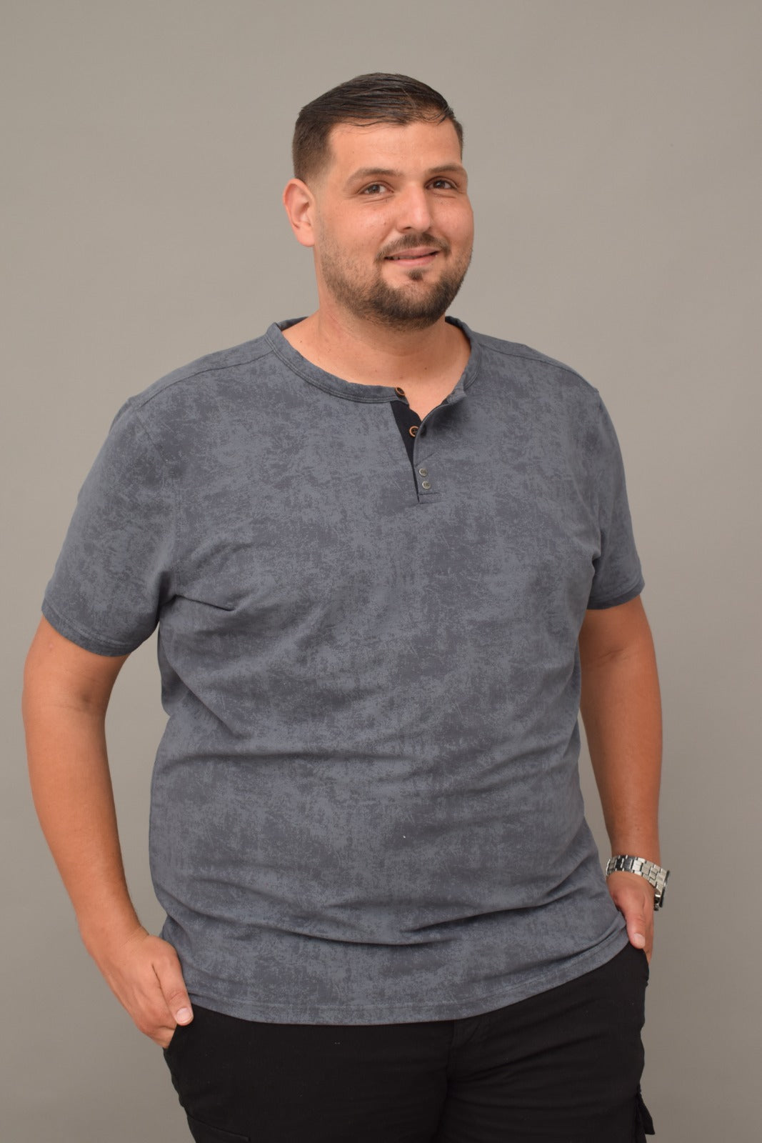 T-shirt Henley TSHNC2605