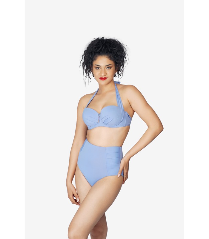 Bikini Bandeau Taille Haute