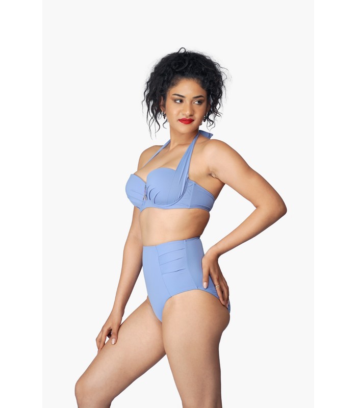 Bikini Bandeau Taille Haute