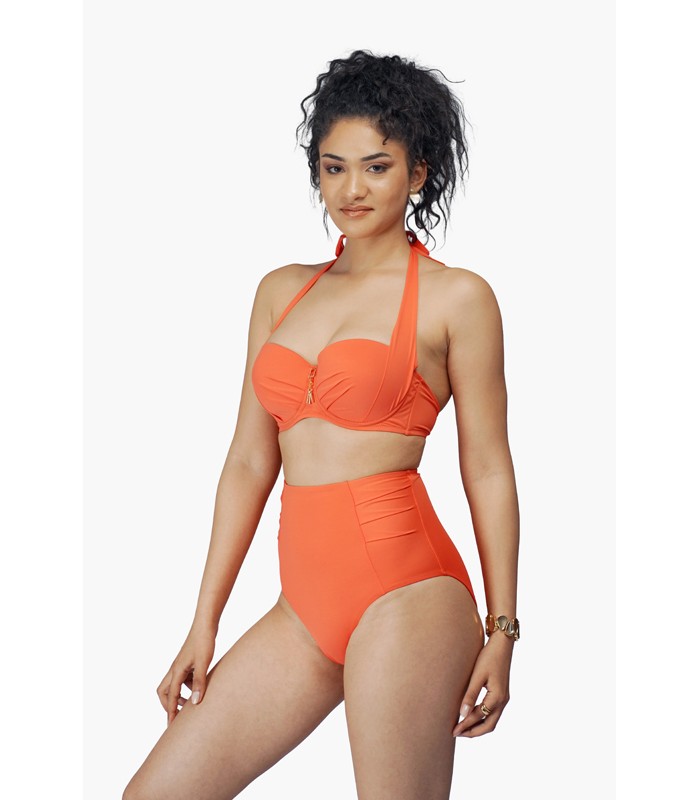 Bikini Bandeau Taille Haute