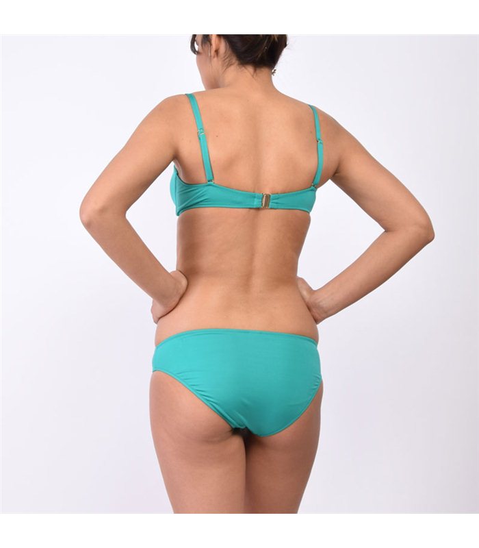 Bikini Bandeau Uni Nancy