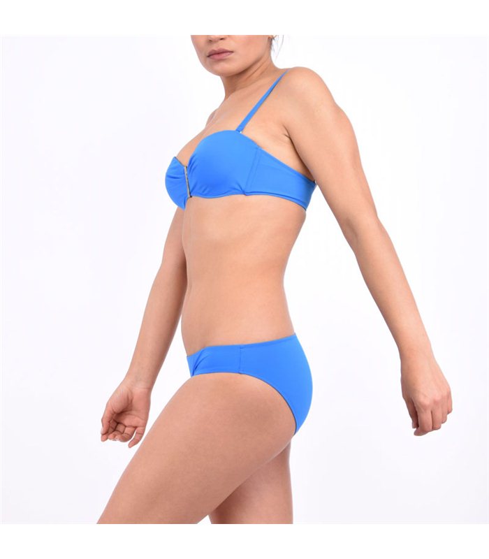 Bikini Bandeau Uni Nancy