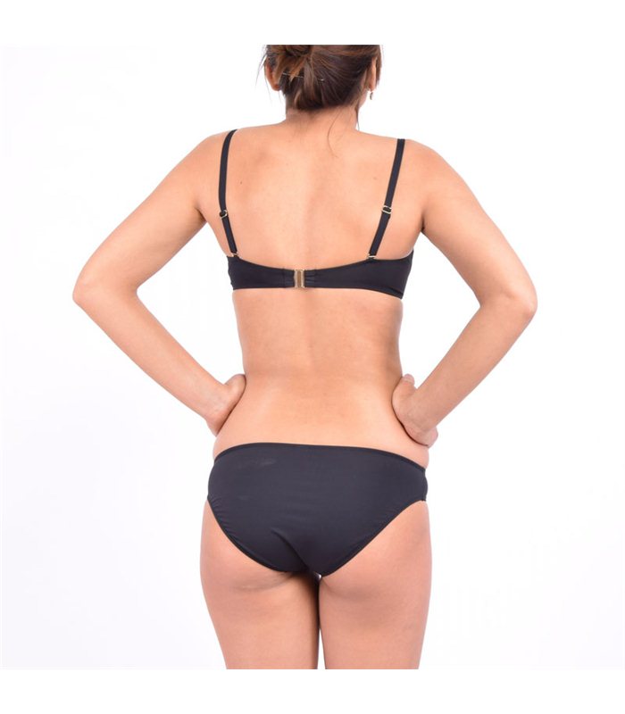 Bikini Bandeau Uni Nancy