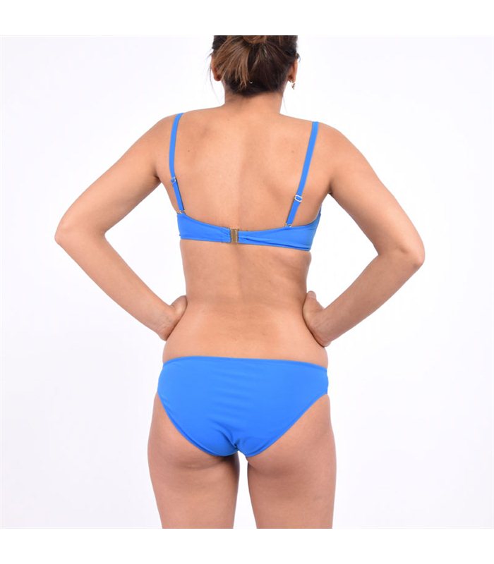 Bikini Bandeau Uni Nancy