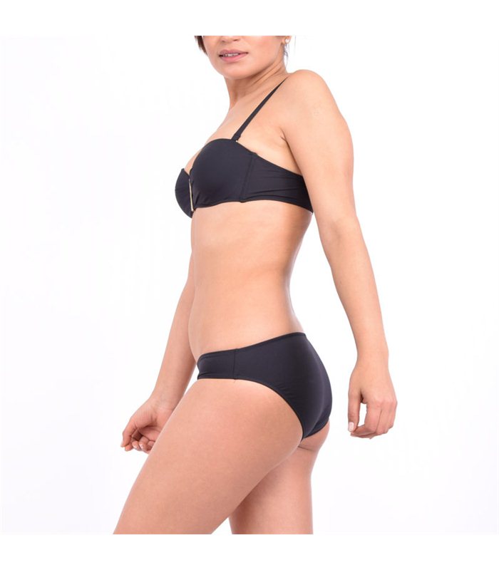 Bikini Bandeau Uni Nancy