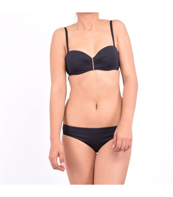 Bikini Bandeau Uni Nancy