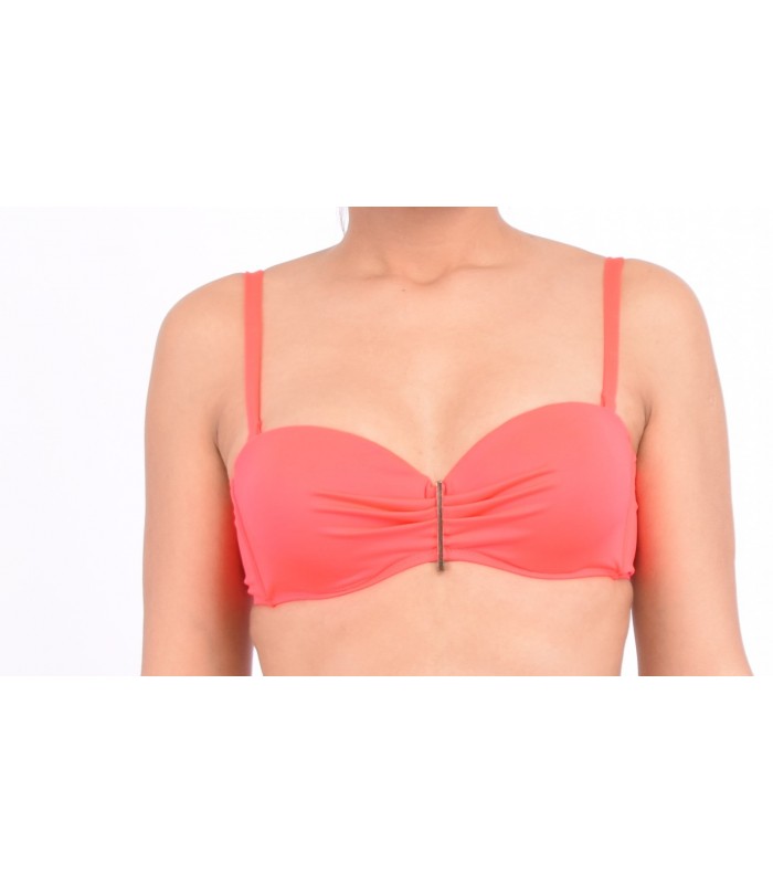 Bikini Bandeau Uni Nancy