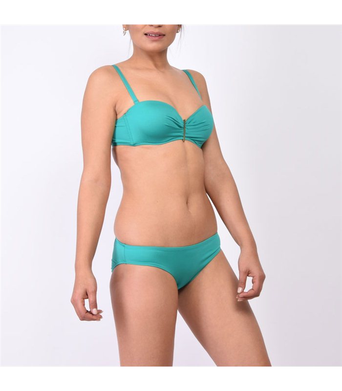 Bikini Bandeau Uni Nancy