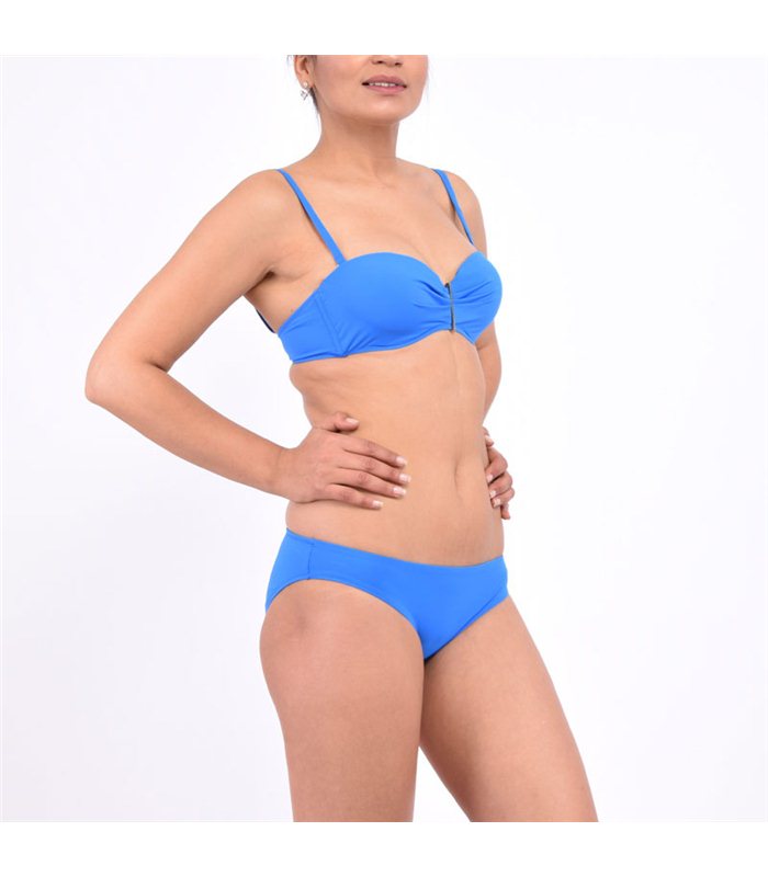 Bikini Bandeau Uni Nancy