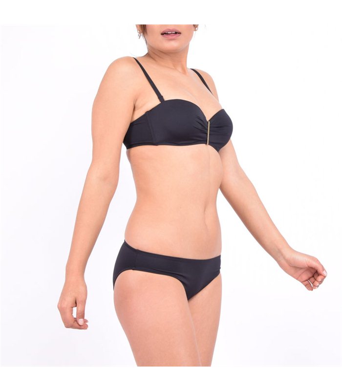 Bikini Bandeau Uni Nancy