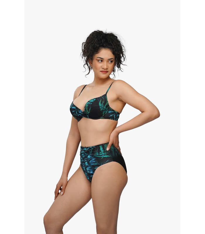 Bikini Push-Up Double Rembourrage Tropical
