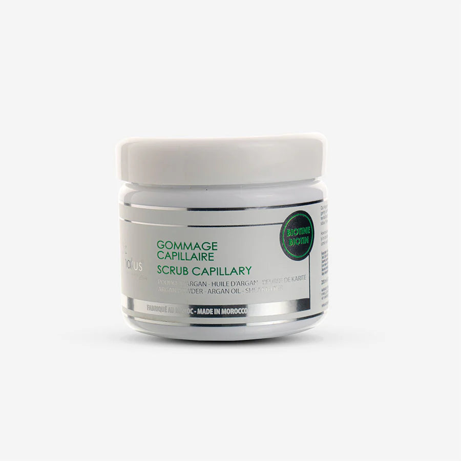 Gommage capillaire