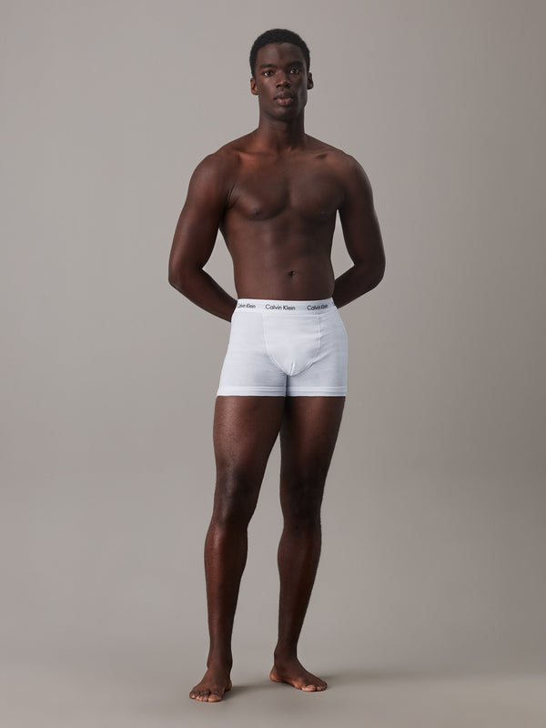 TRUNK 3 PACK COTTON STRETCH - Shorty - Panty - white