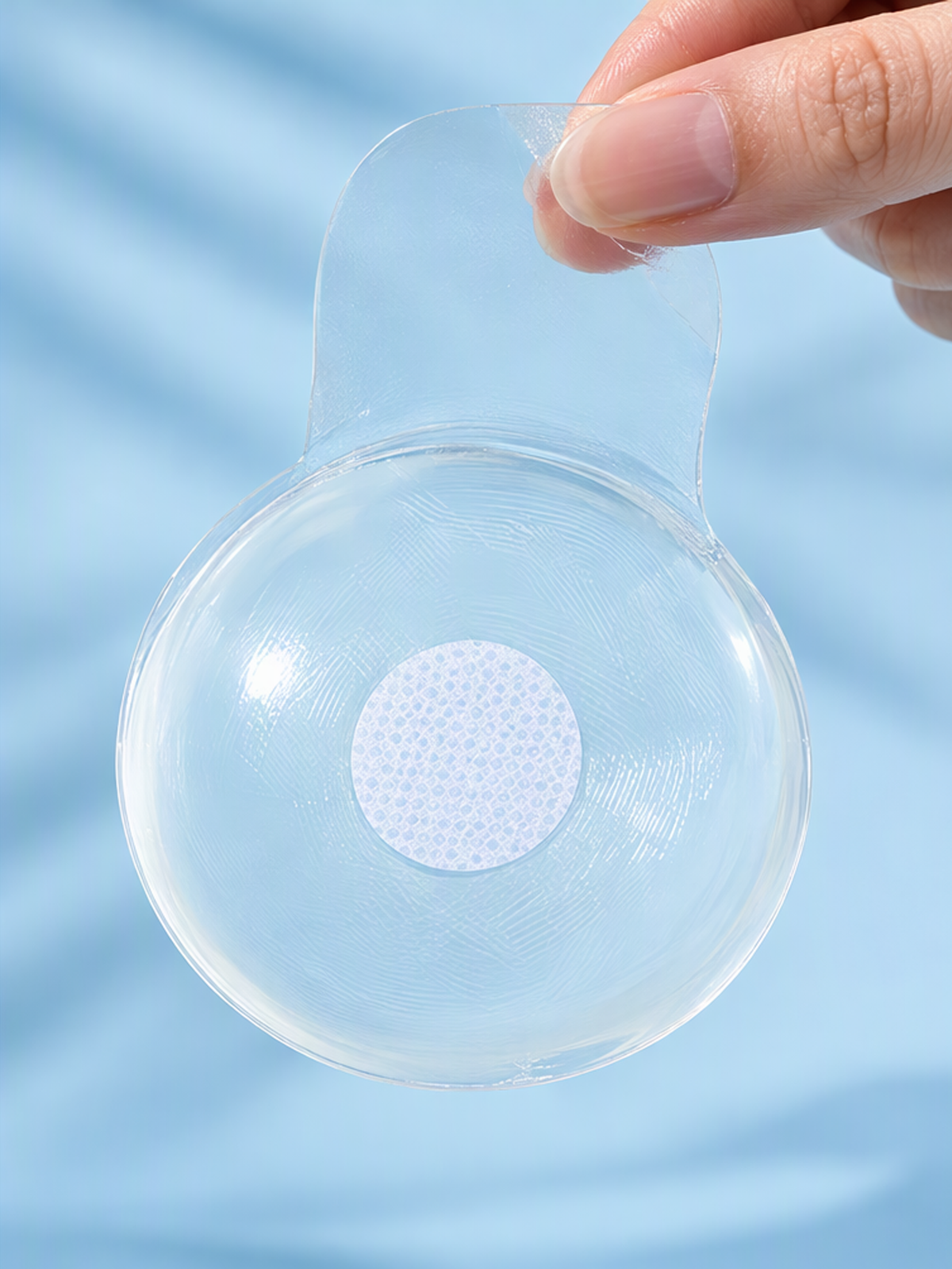 Lot de 2 coussinets en silicone adhésifs - remonte seins - pour rehausser et maintenir la poitrine