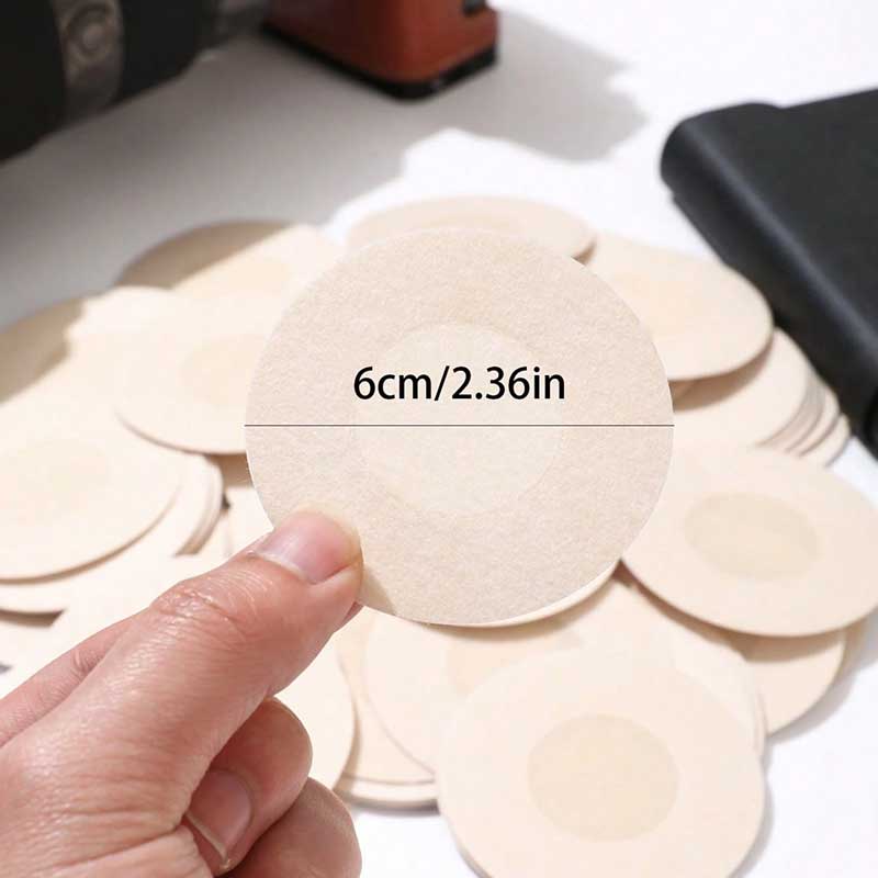 Pack 5 paires de cache-tétons invisibles auto-adhésifs - jetable