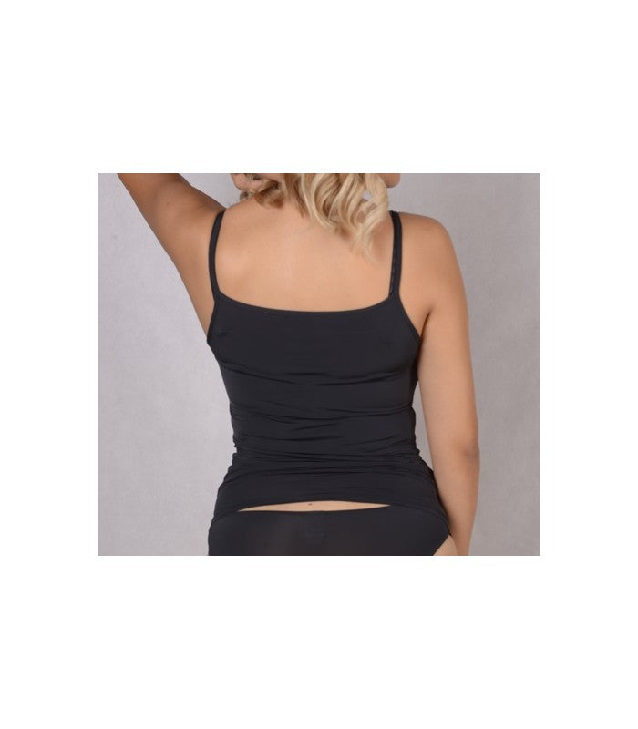 Caraco Col Rond en Microfibre