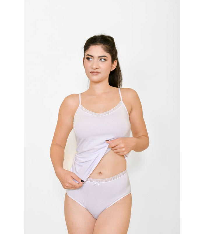 Caraco Col V en Coton Bio