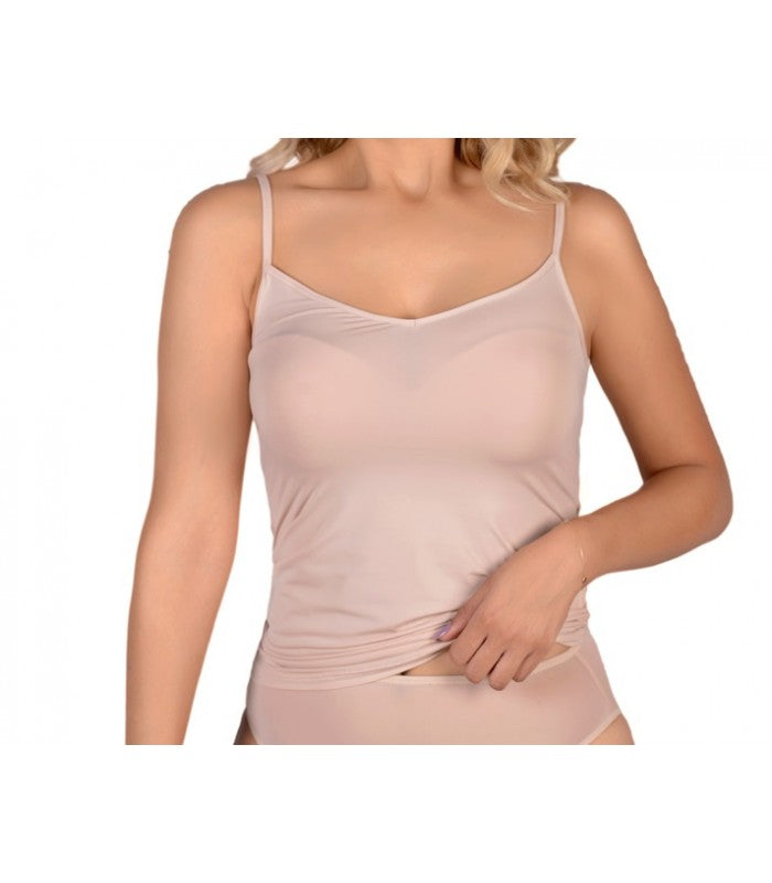 Caraco Col V en Microfibre