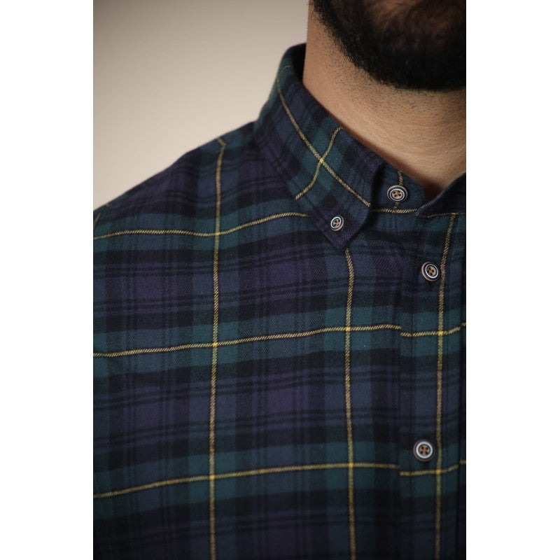 Chemise Homme Classique | Motif Carreaux Slim Fit
