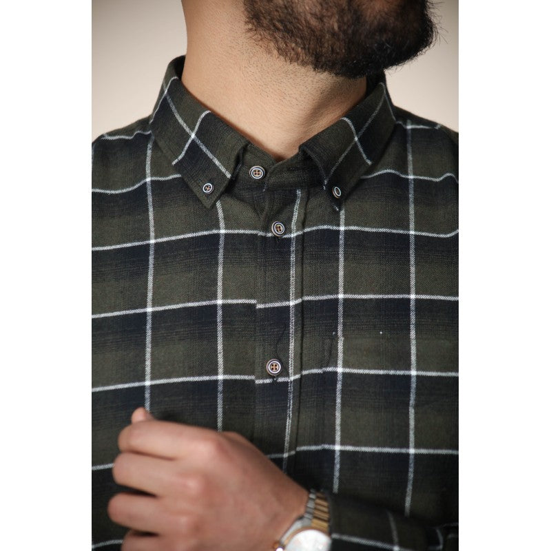 Chemise Homme Classique | Motif Carreaux Slim Fit